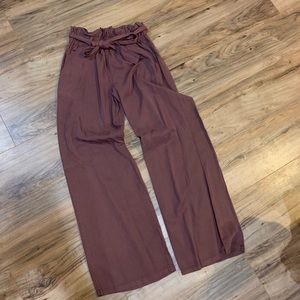 Thread & Supply Belted Paper Bag Pants - NWT